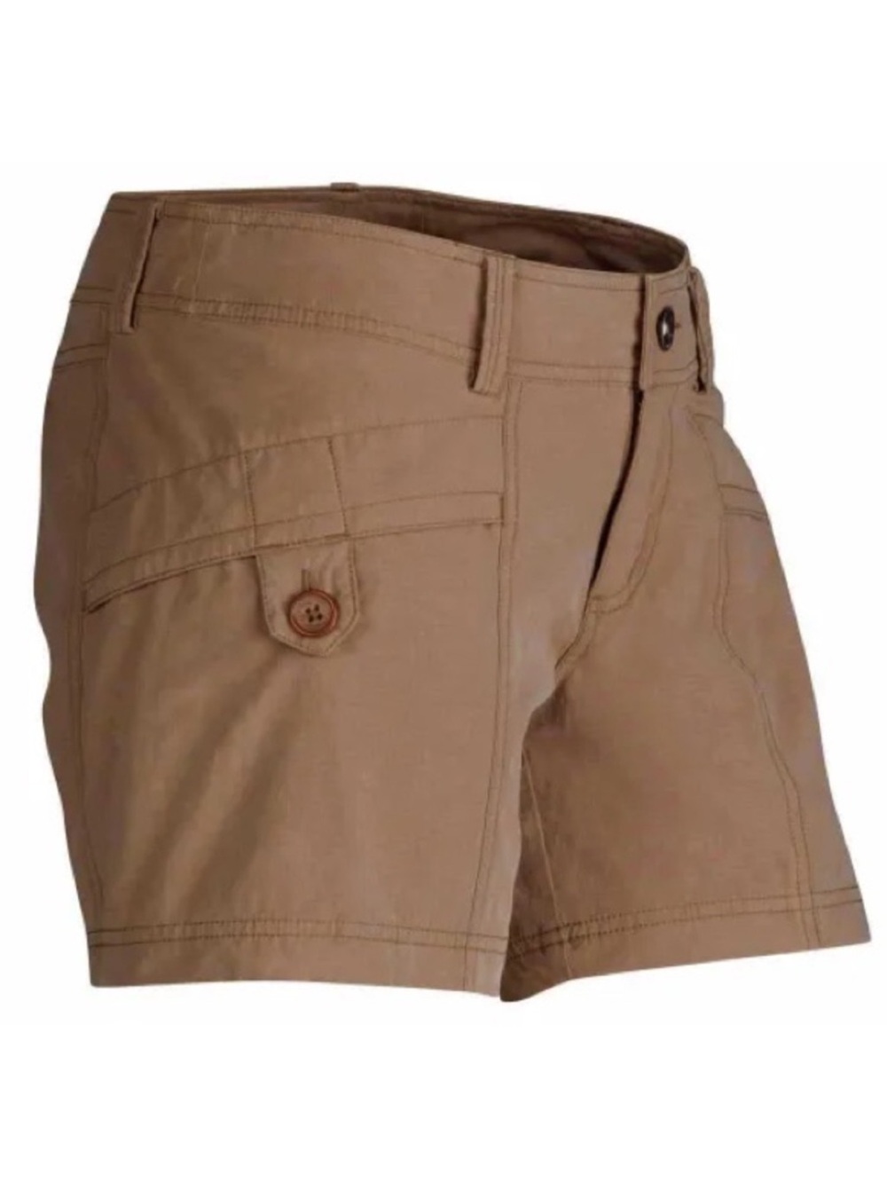 Marmot Ginny Tan Hiking / Utility Shorts – Lightweight Performance | Size 6